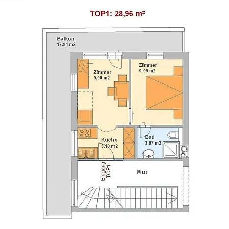 بيت للعطل Geols - Sonnseitn Apartments فغن